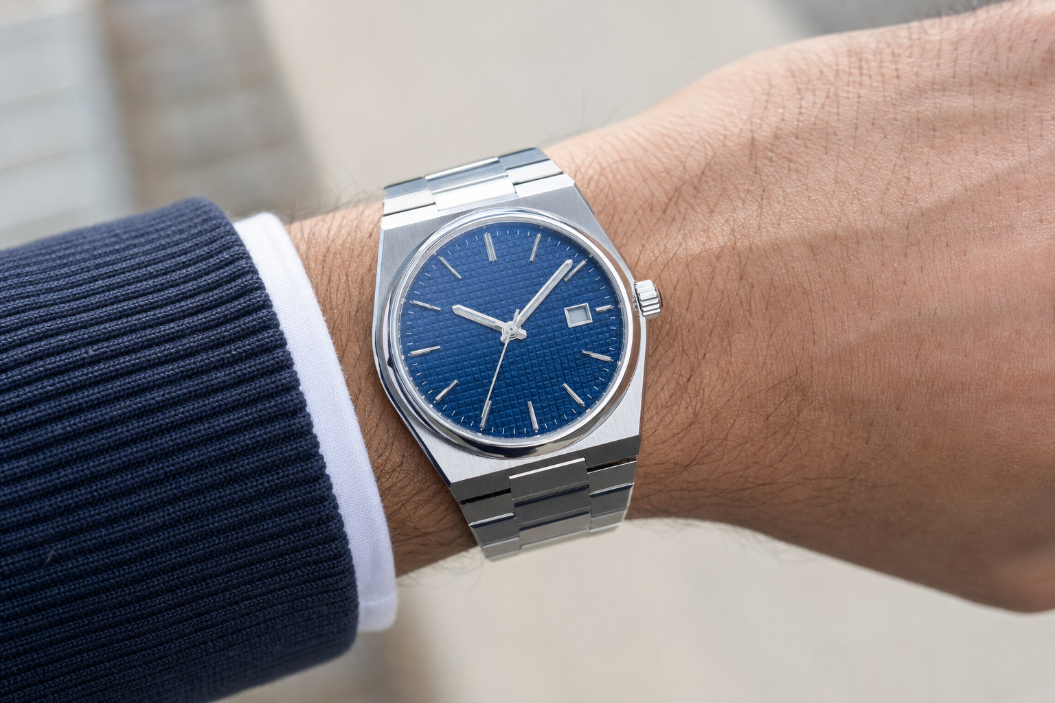 Tissot PRX на запястье