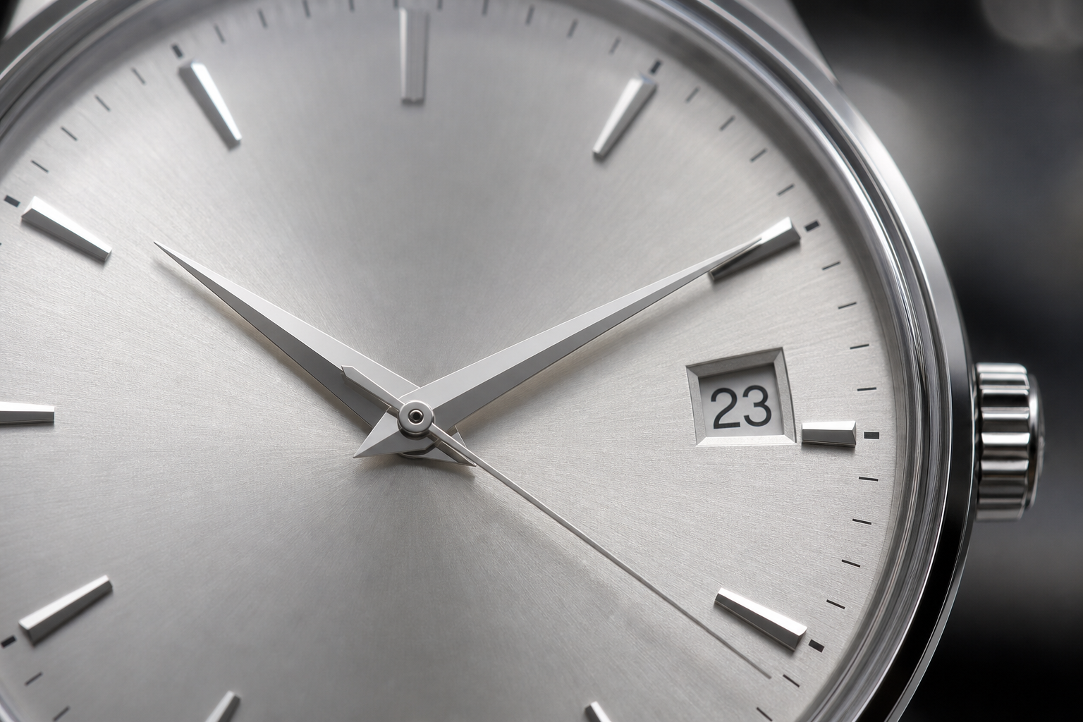 Макроснимок циферблата Longines