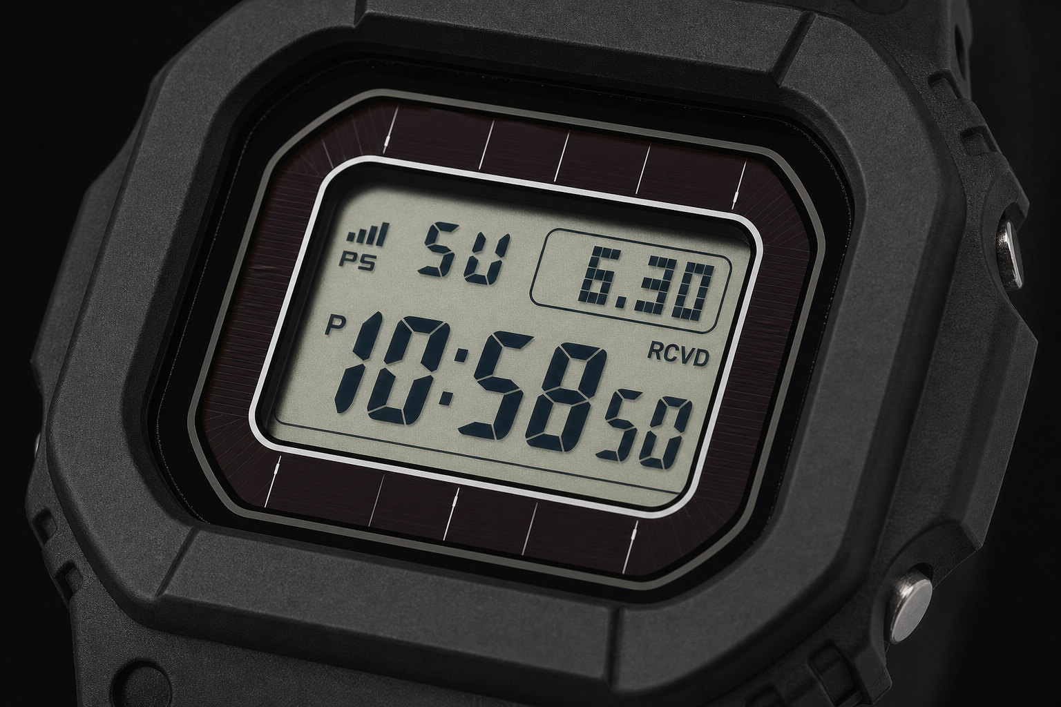 Циферблат Casio G-Shock GW-M5610 с Tough Solar