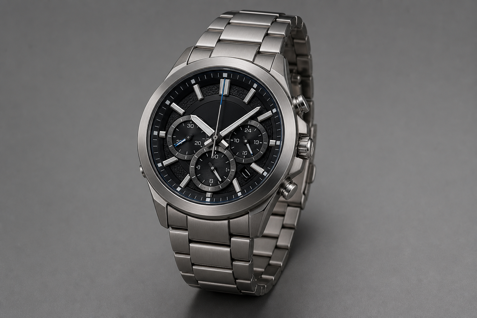 Casio Edifice на студийном фоне
