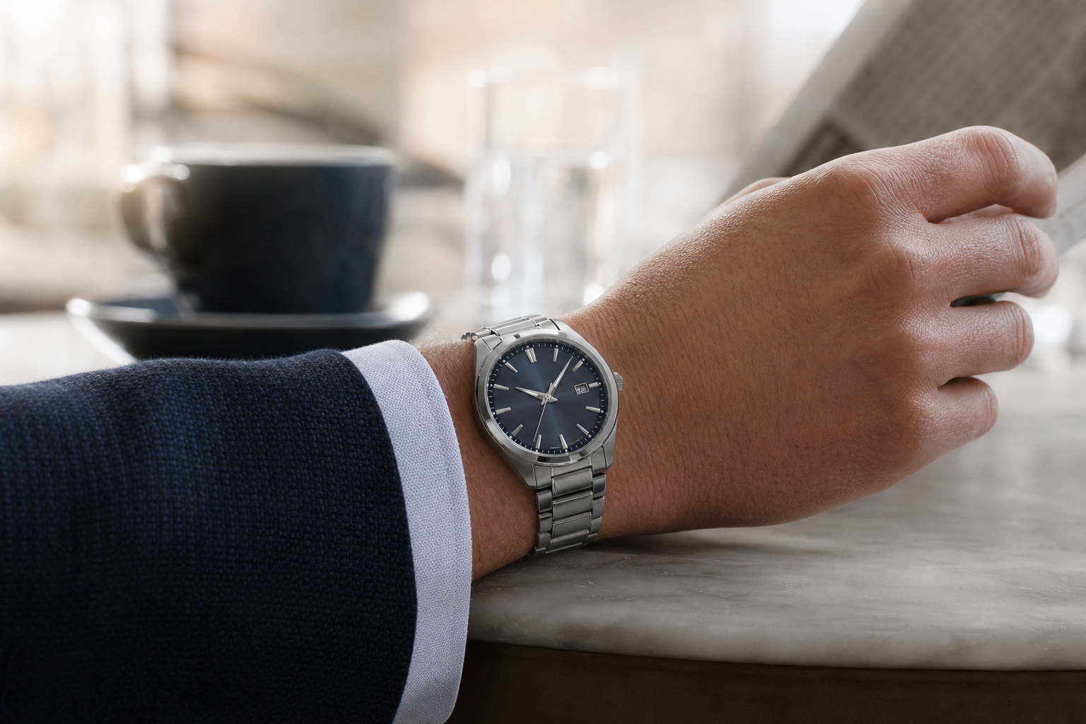 Casio Edifice на запястье