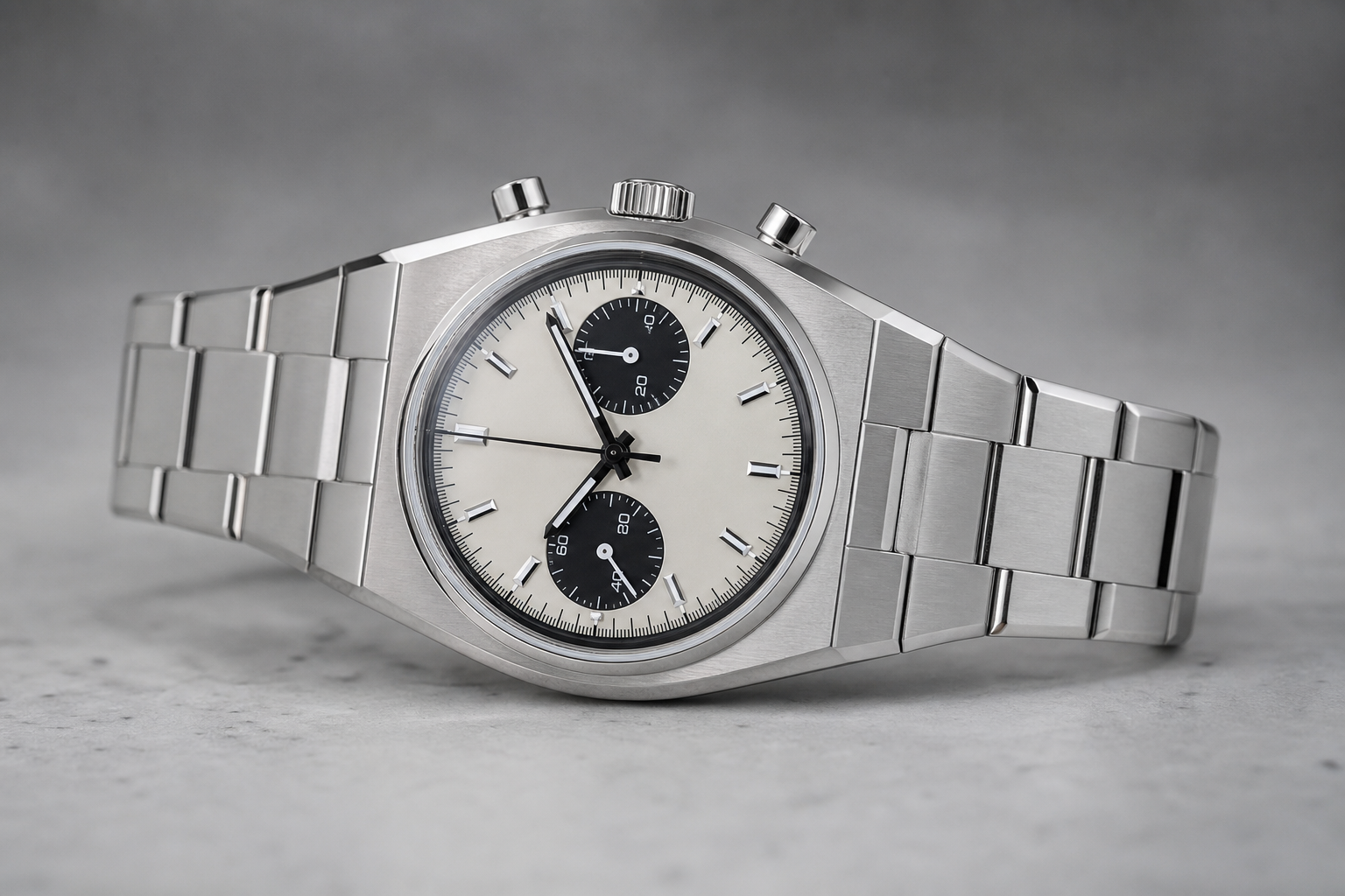 Hamilton Intra-Matic panda dial