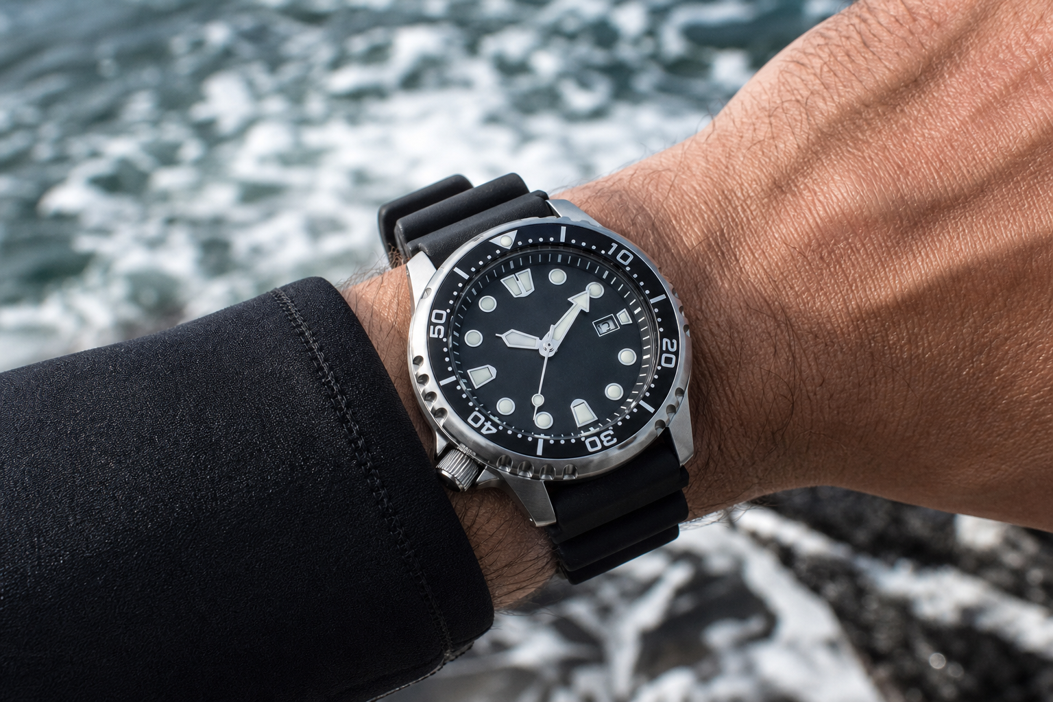 Citizen Super Titanium на запястье