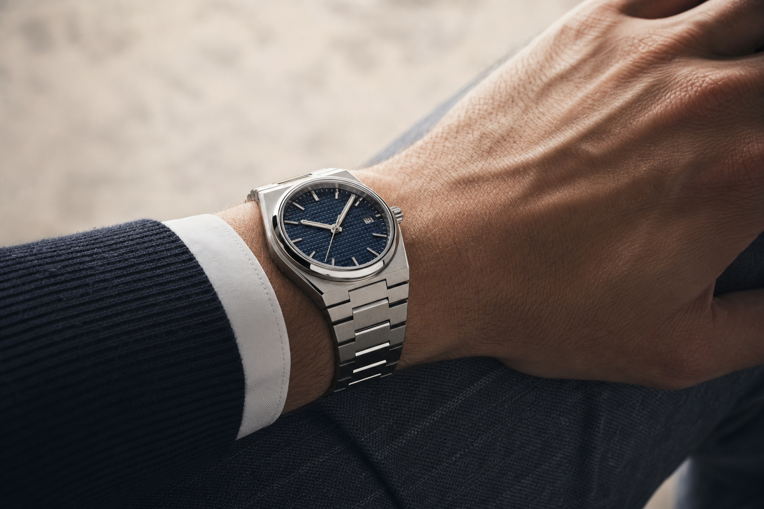 Tissot PRX на запястье
