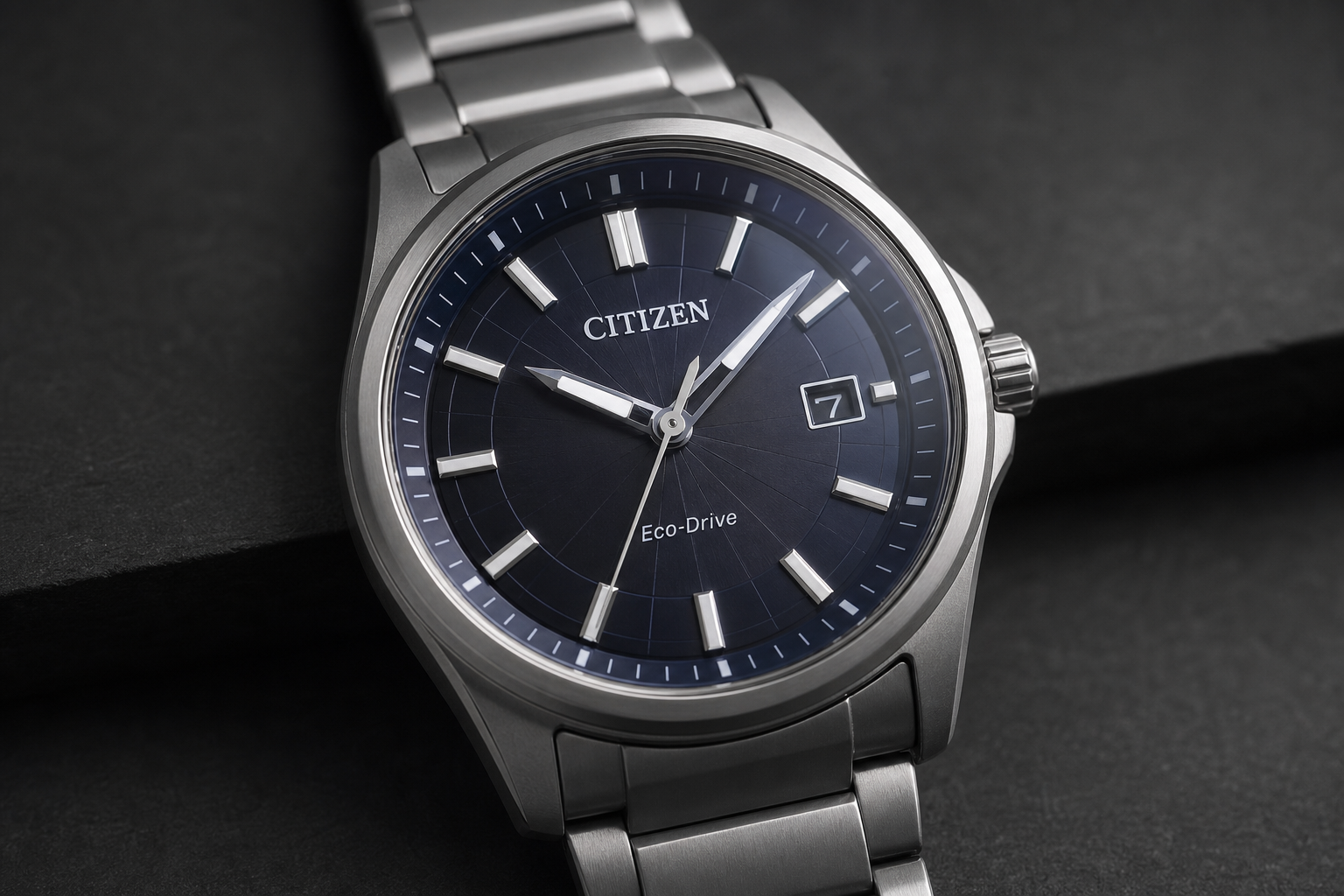 Часы Citizen Eco-Drive с солнечной панелью