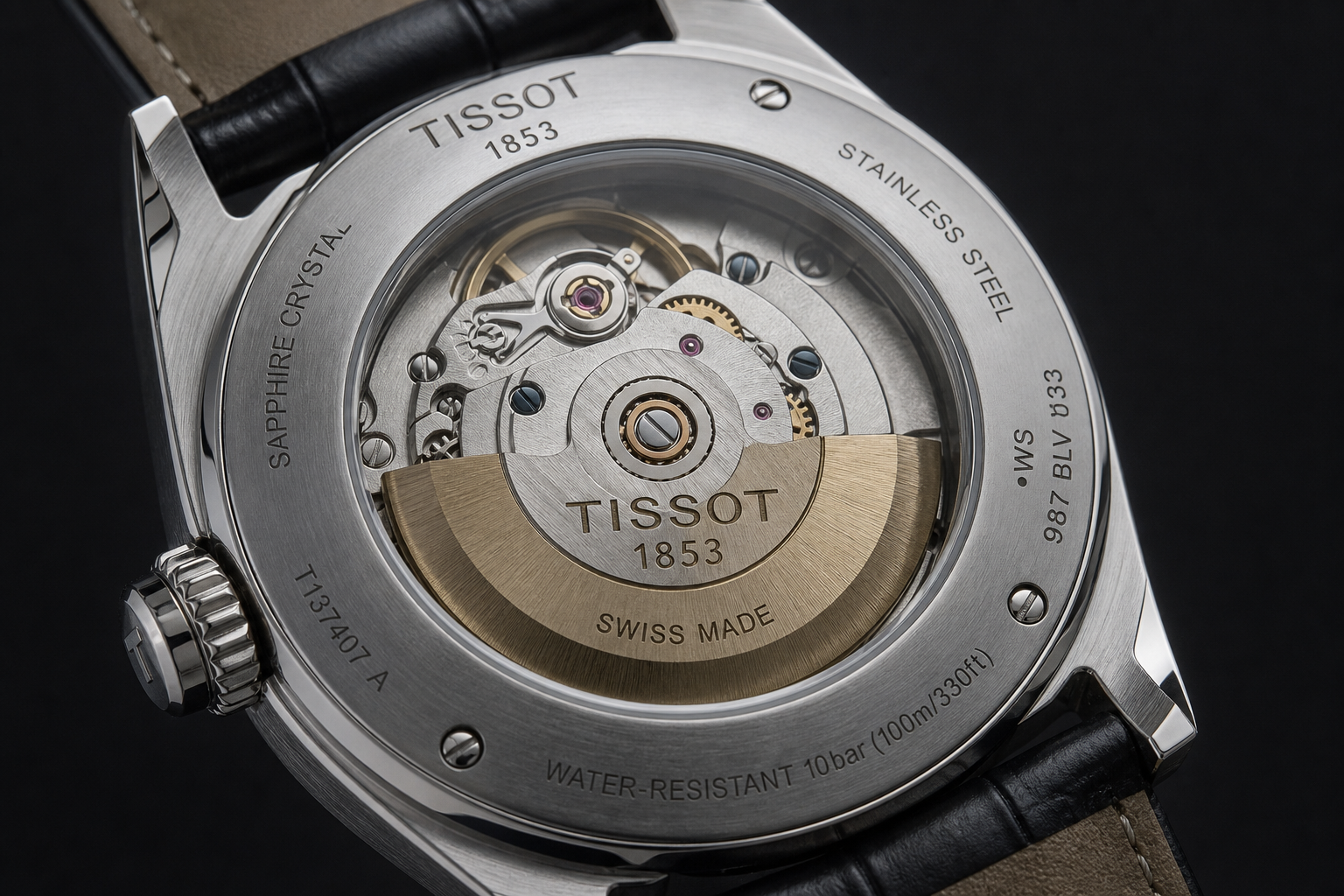 Longines caseback с калибром