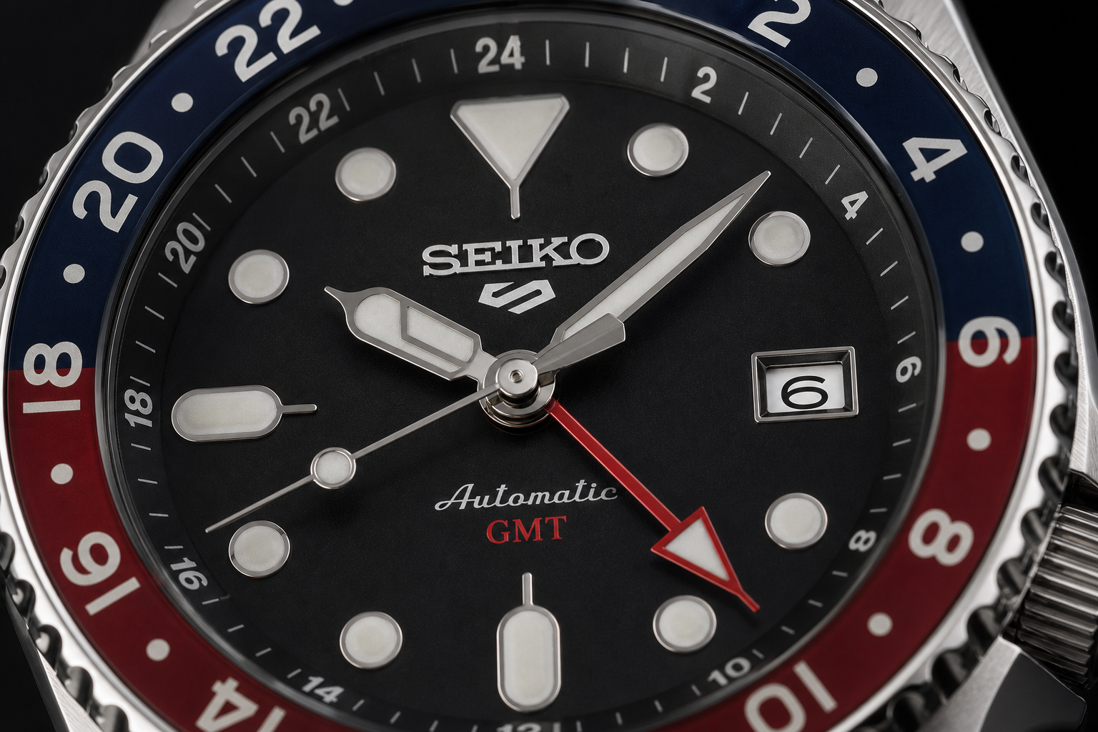 Seiko 5 Sports SSK GMT dial